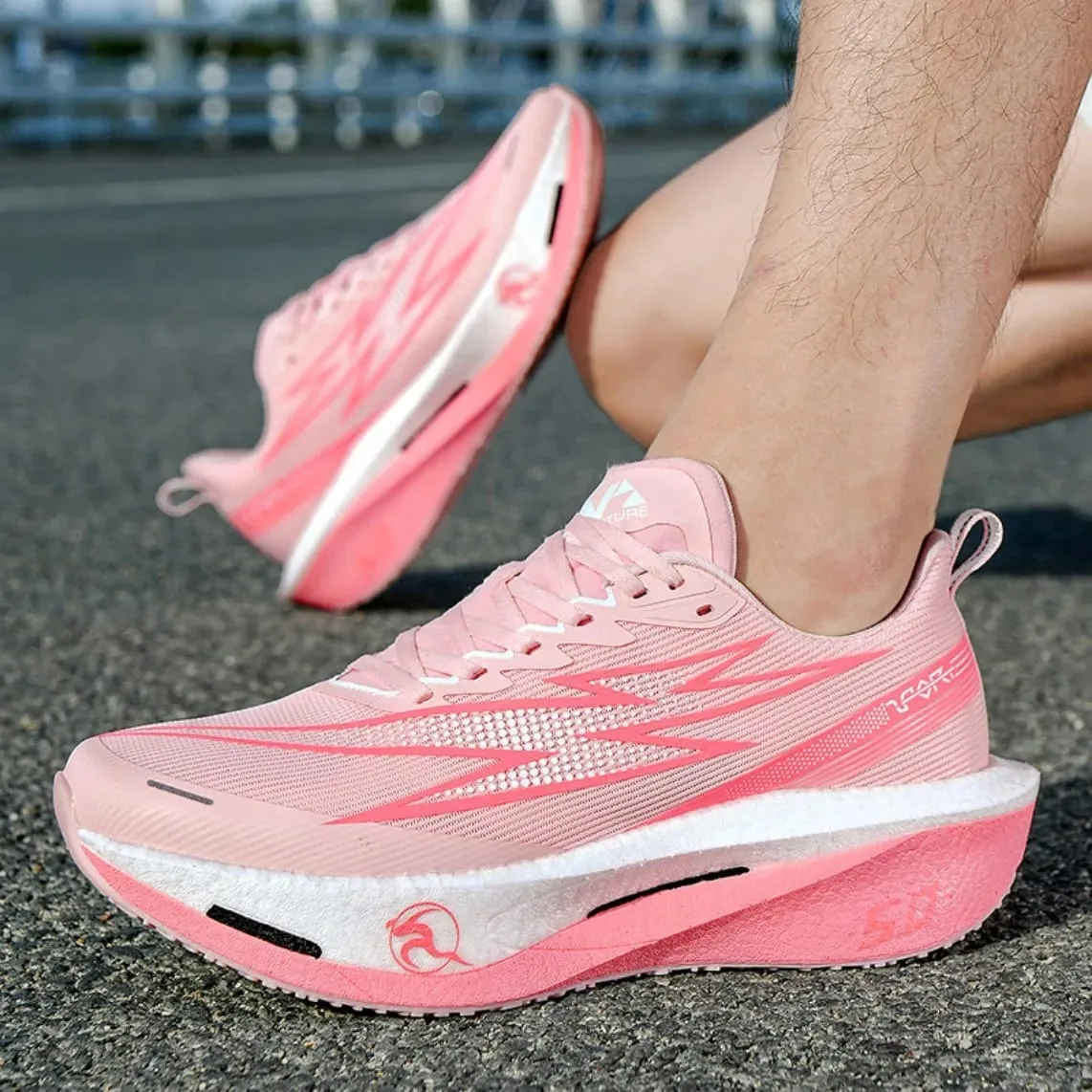 2026 Men Women Marathon Running Shoes Air Cushion Breathable Lightweight Athletic Jogging Gym Racing Sports Sneakers Tennis — image 7