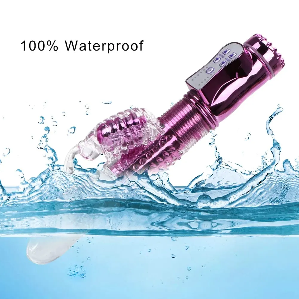 Automatic Stretch Rotate Vibrators For Women Clitoris Stimulator Vaginal Anal Plug Fake Dildos Female Masturbator Sex Toys Adult — image 5
