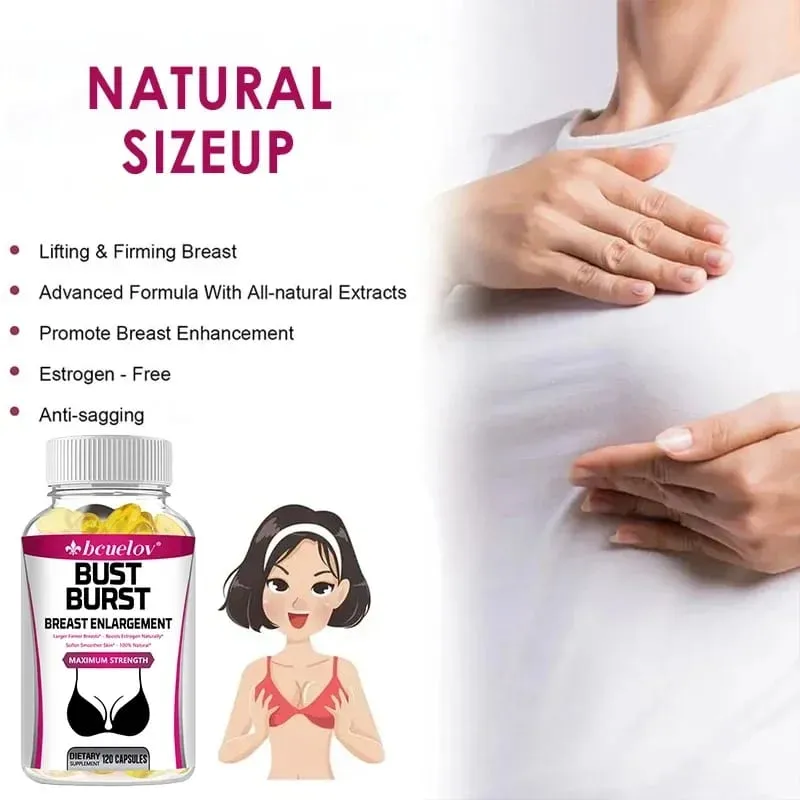 Ekologiska Kudzu Root Capsules - Naturligt örttillskott för kvinnor Vegetariskt icke-GMO