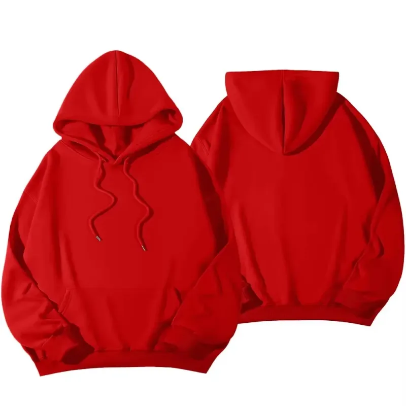 Women candy colored dopamine sweatshirt in spring and autumn colors, oversized shoulder long sleeved pullover hooded sweatshirt — image 11