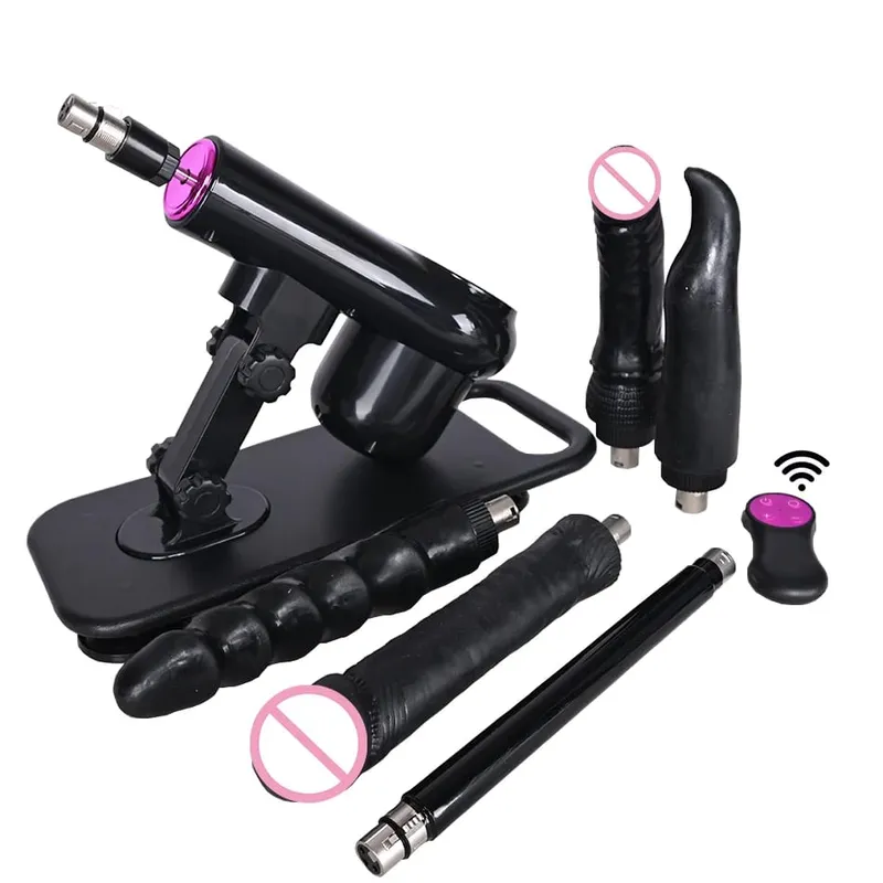 NEW Automatic Wireless Sex Machine for Woman Adjustable Masturbating Pumping SexToys for Men Couples Sex products