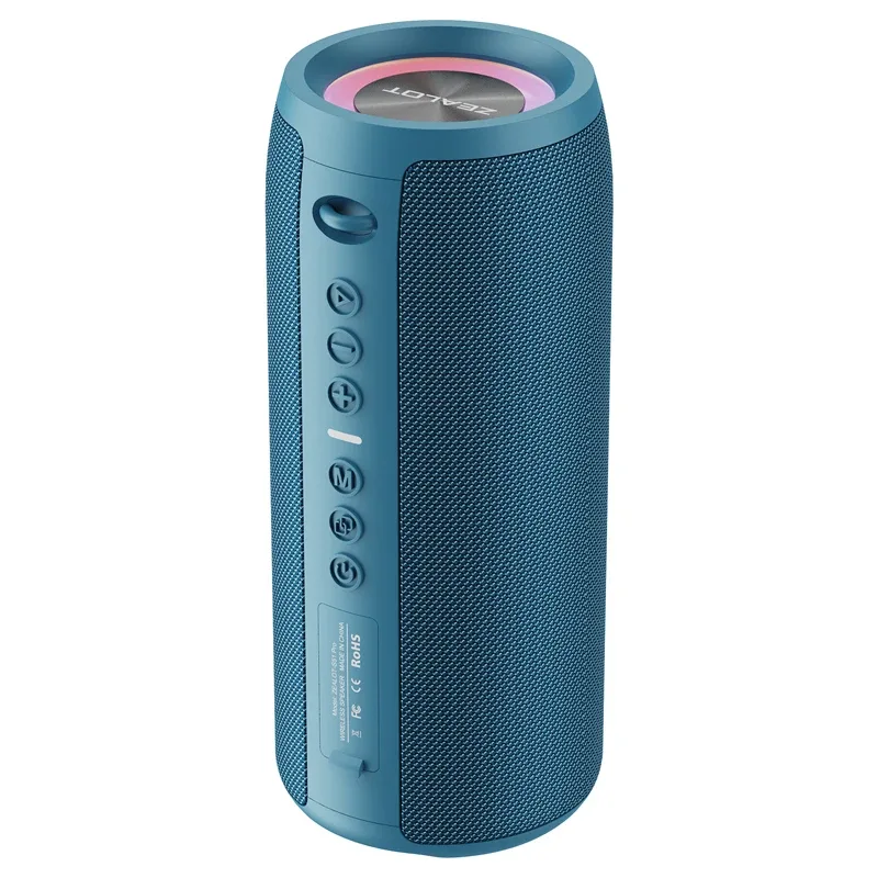 Zealot-S51Pro 40w alto-falante bluetooth de alta potência 3d estéreo baixo alto-falante bluetooth portátil ipx5 à prova dwaterproof água adequado tws boom box