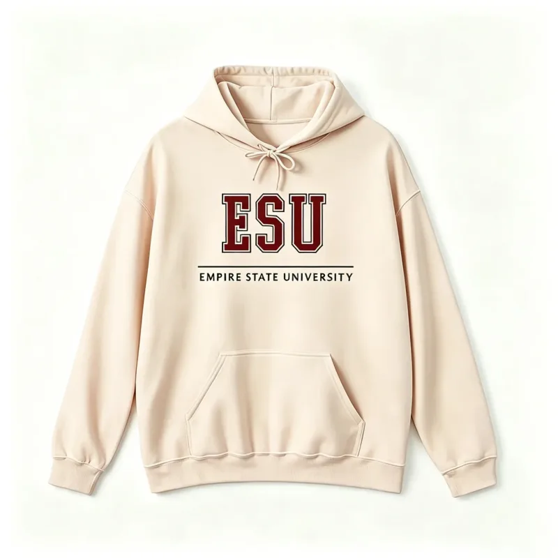 2026 new ESU Empire State University Hoodie Sweatshirt Brand New Day Merch Peter Hoodies Unisex Spring and Summer Long Sleeve — image 35