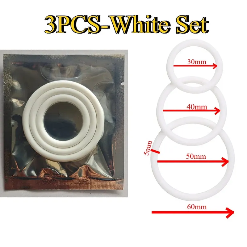 1/3pcs Soft Silicone Penis Locking Rings Sex Toys For Adult Men Delay Ejaculation Beginners Long Lasting Cock Ring for Male 18+ — image 9