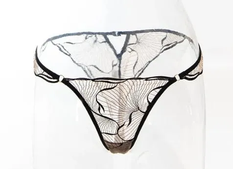 セクシーな French Floral Embroidery Lace Bra Set Women Ultra Thin Sheer Minimizer Brassiere Hollow Out Soft Breathable Lingerie 32-38 — image 10