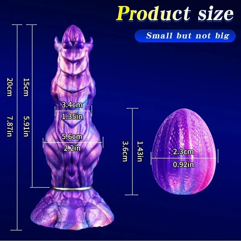 Inflatable Ovipositor Fantasy Laying Eggs Anal Plug Alien Dildo Penis Female Masturbator Vaginal Ball Sex Toys For Adult