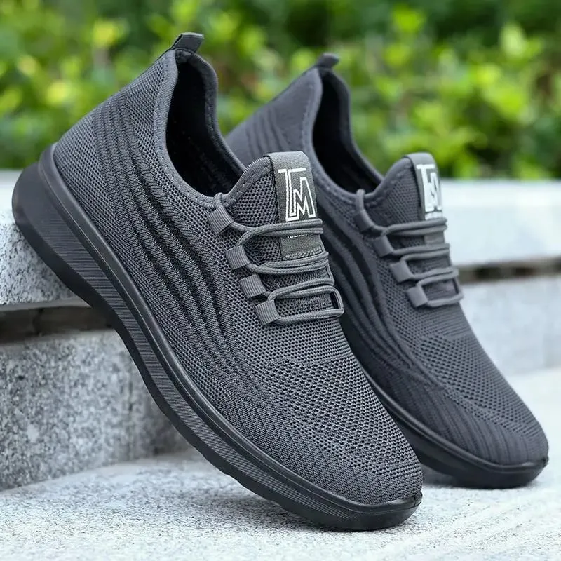 Zapatillas de deporte informales para hombre, zapatos planos transpirables de verano, zapatos ligeros y asequibles con envío gratis — image 4