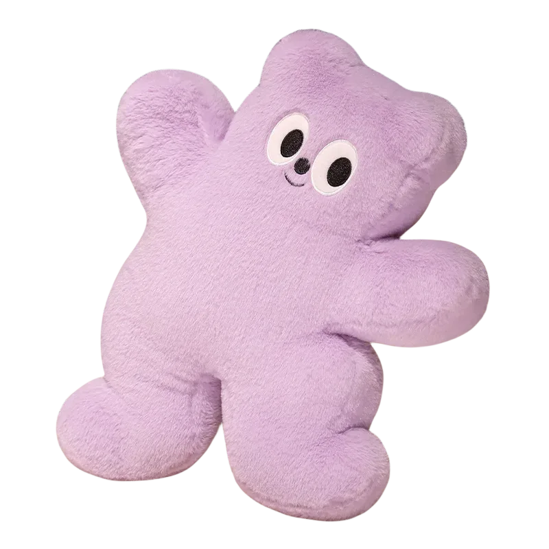 Celebridade feminino flor travesseiro sofá decoração kawaii gato urso almofada animais de pelúcia arco-íris floral aro coelho brinquedo de pelúcia natal — image 10
