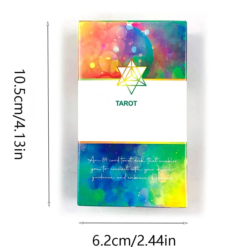 Tarot of Oneness Tarot Cards 84 Cards Mystical Tarot Deck Spiritual Guidance Divination Cards Game for Tarot Practitioner — image 6
