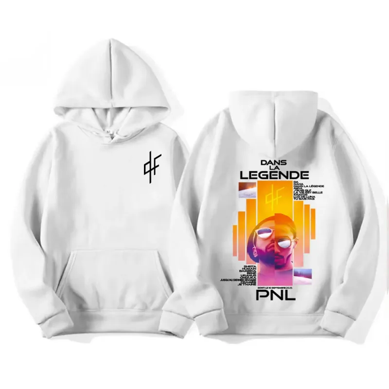 French Rapper Le Monde Chico PNL Album Cover Hoodies Men's Clothing High Quality Fleece Sweatshirts Fashion Hip Hop Retro Hoodie — image 8