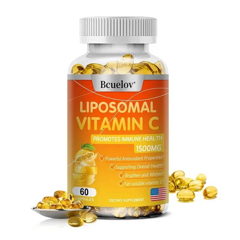 Liposomal Vitamin C - Promotes Collagen Production Supports Skin Immune Health Powerful Antioxidant Energy Supplement — image 9