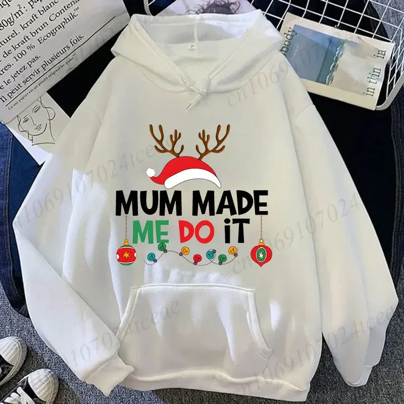 Couple Christmas Matching Hoodies Set I Don't Do Matching Christmas Outfits Print Sweatshirts Xmas Family Party Matching Tops