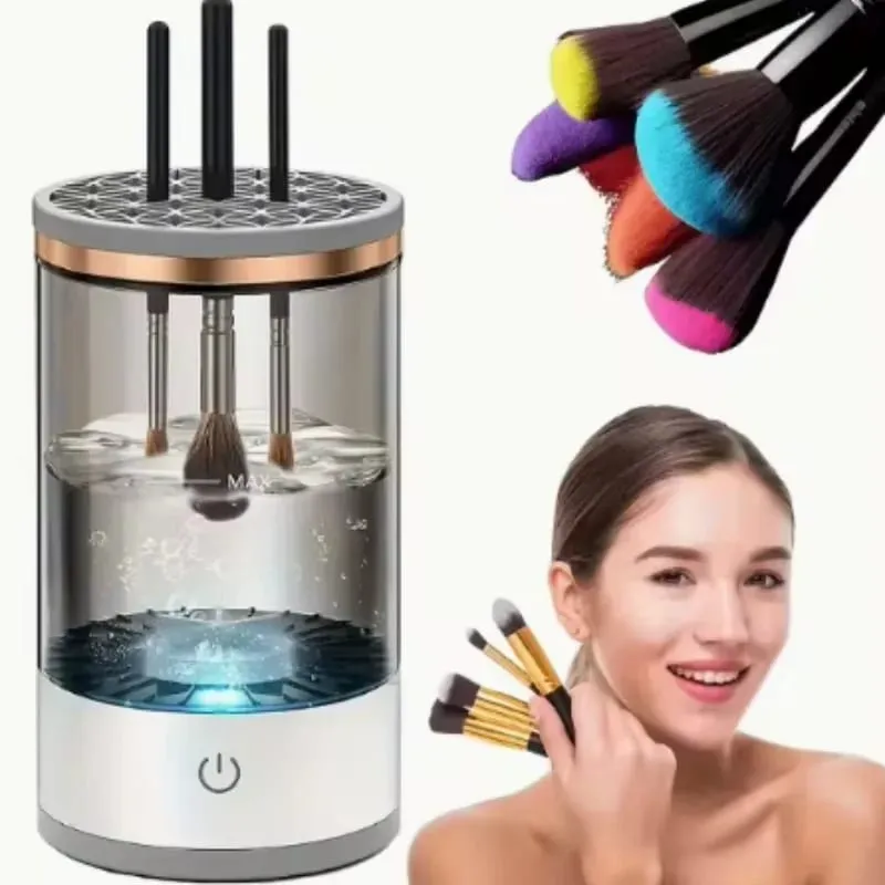 Di Động USB Sạc Điện Cọ Trang Điểm Máy Tự Động Hiệu Quả Cho Gia Đình Du Lịch Mỹ Phẩm Bàn Chải Dụng Cụ Làm Sạch Sâu — image 5