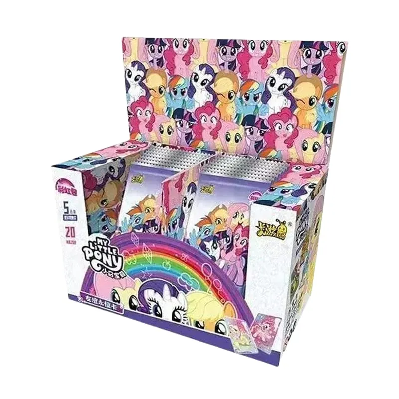 Autentyczne nowe etui na karty My Little Pony Friendship Forever - wydanie 10 - Anime Merchandise Prezenty na Dzień Dziecka — image 19
