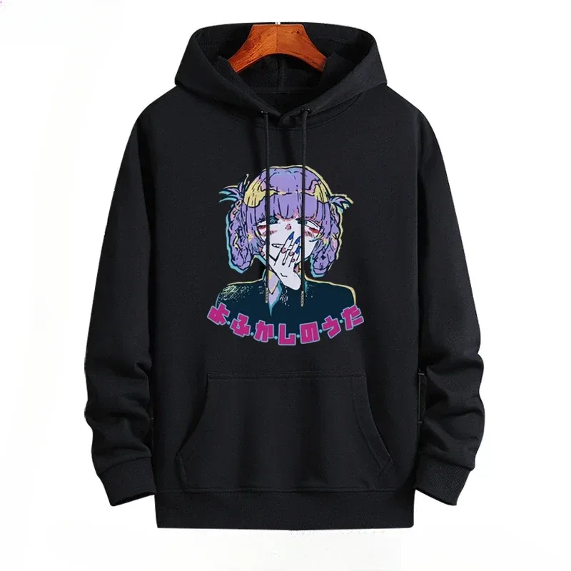 Y2K Anime CALL OF THE NIGHT Nazuna Nanakusa Grappige Hoodie Hip Hop Grafische Sweatshirts Poleron Hombre Streetwear Harajuku Tracksui