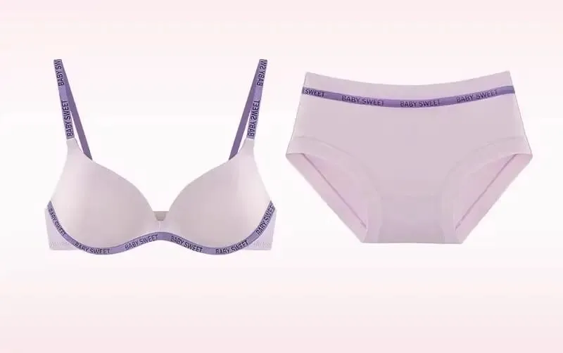Nouvelle tendance Dopamine couleur sans couture ensemble de soutien-gorge Push Up petit soutiens-gorge sans fil confort beauté dos quotidien décontracté grande taille 32-38 — image 17