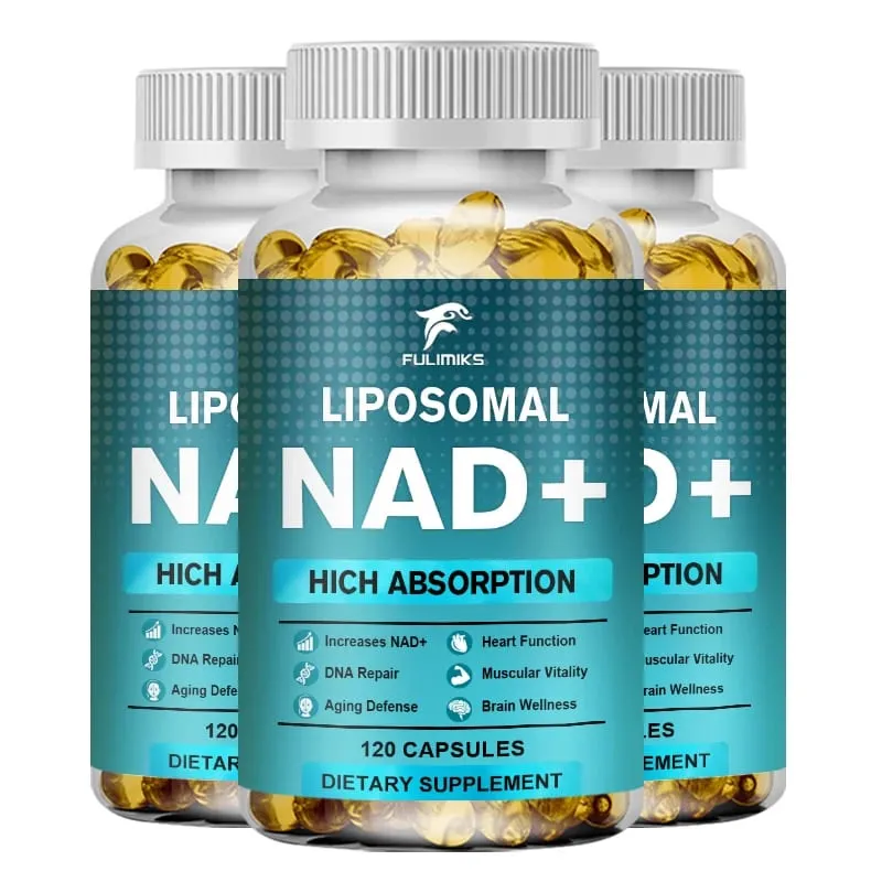 NAD Capsules Supplement Liposomal NAD+ supplement - Aging Defense Cellular Energy Heart & Brain Function
