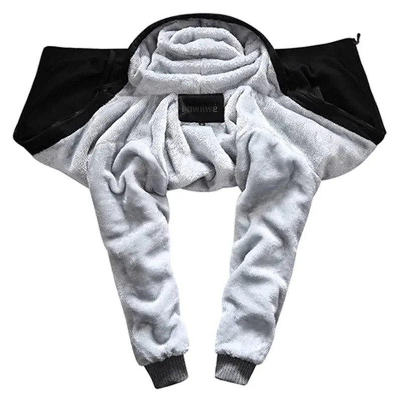Customized winter Brand Hoodies For man Your Image Logo Heavyweight Zip-up your photo Travel Zipper Design Your Warm Jacket — image 13