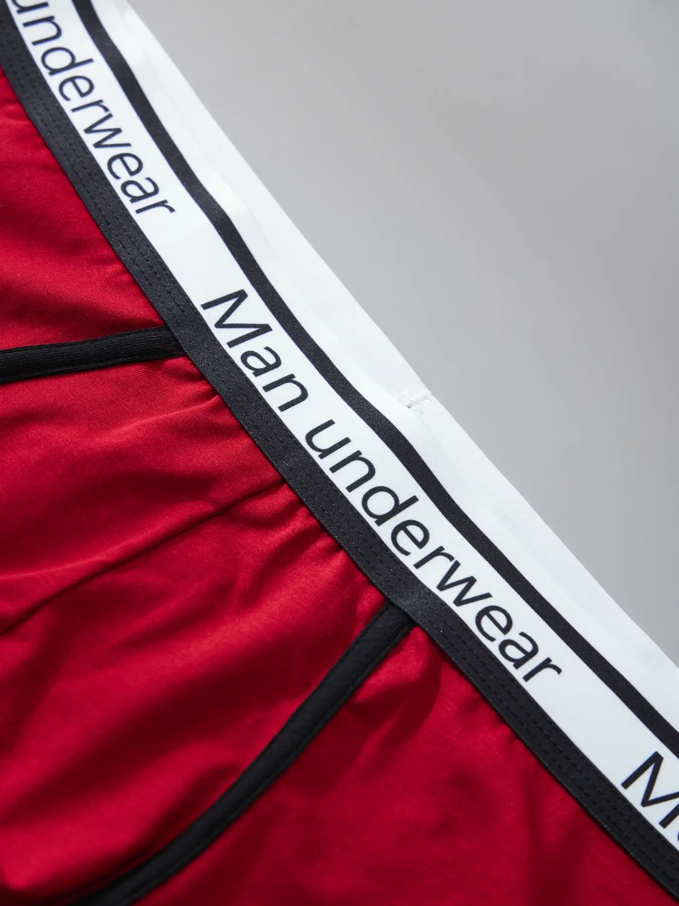 3 peças roupa íntima masculina de algodão com cintura carta respirável e confortável cuecas boxer macias para homens — image 8