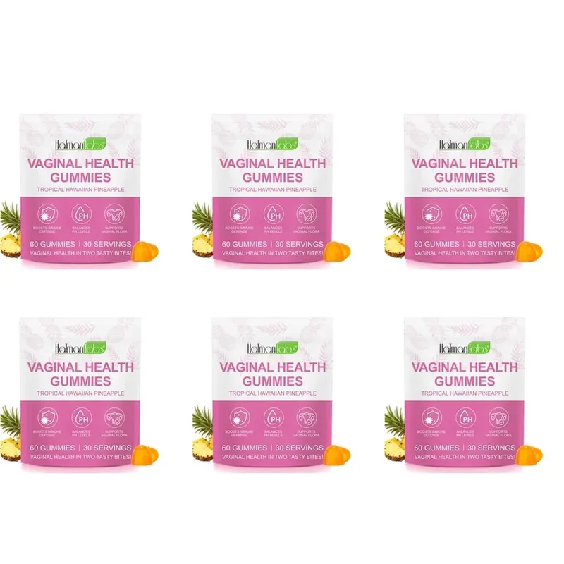 HolmanLabs Vaginal Health Gummies with Vitamin C and Probiotics Supports Vaginal Flora Helps Balance PH Levels 60 Gummies — image 12