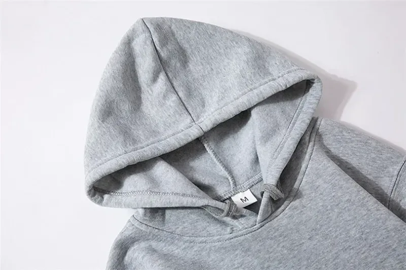 Spring Autumn Men's Hoodies Fleece Printing Sweatshirts Loose Casual Hooded Pullover Male Outdoor Sportwear Long Sleeve Tops — image 12