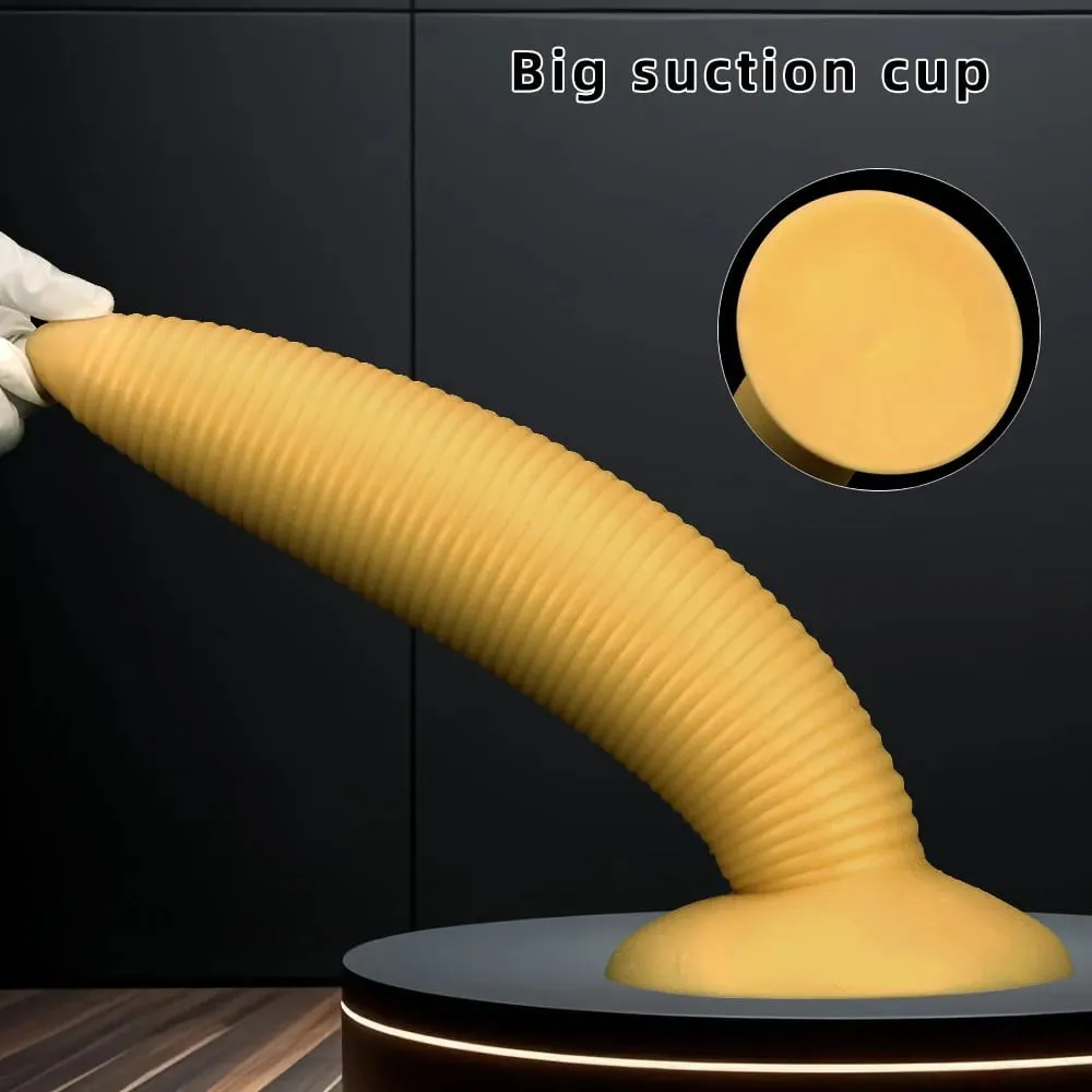 Pointed Giant Anal Plug Soft Silicone Huge Butt Plug Thick Anal Dildo Dilator with Suction Cup Adult Sex Toys For Woman Men — image 3
