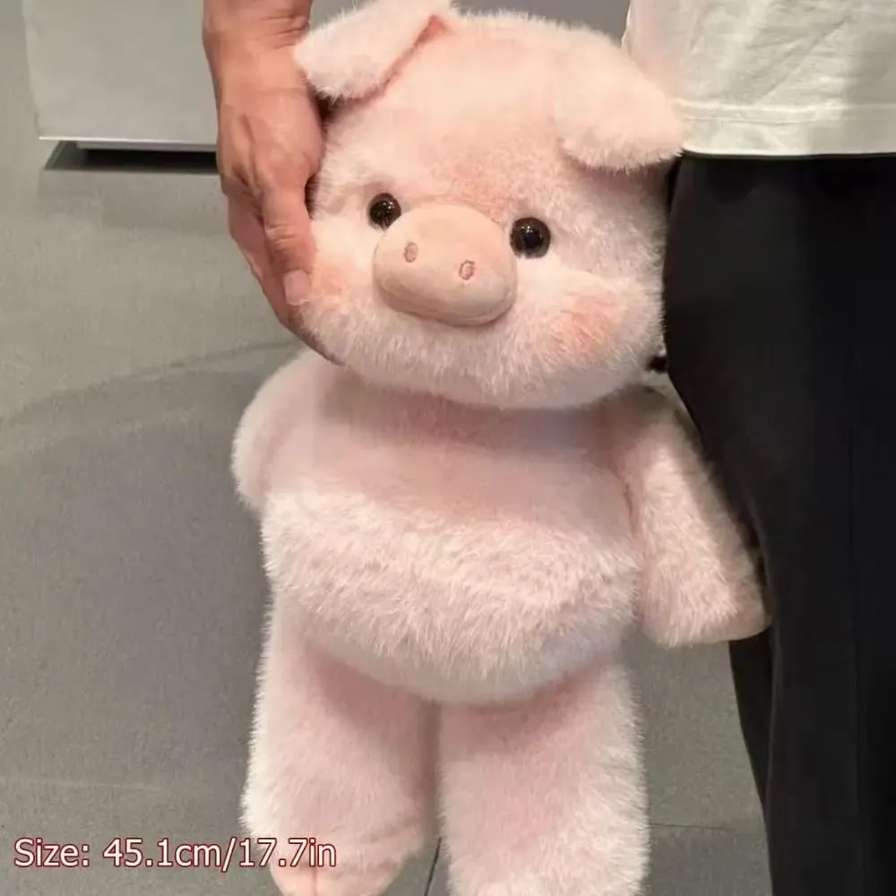 Creative Gift Soft Pig Stuffed Animal Plush Pillow Cute Emotional Support Stuffed Animals Plush 17.7inch Plush Pillow
