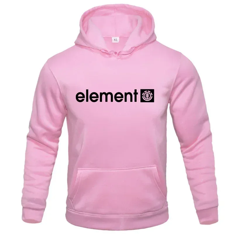 Spring Autumn Men's Hoodies Fleece Printing Sweatshirts Loose Casual Hooded Pullover Male Outdoor Sportwear Long Sleeve Tops — image 3