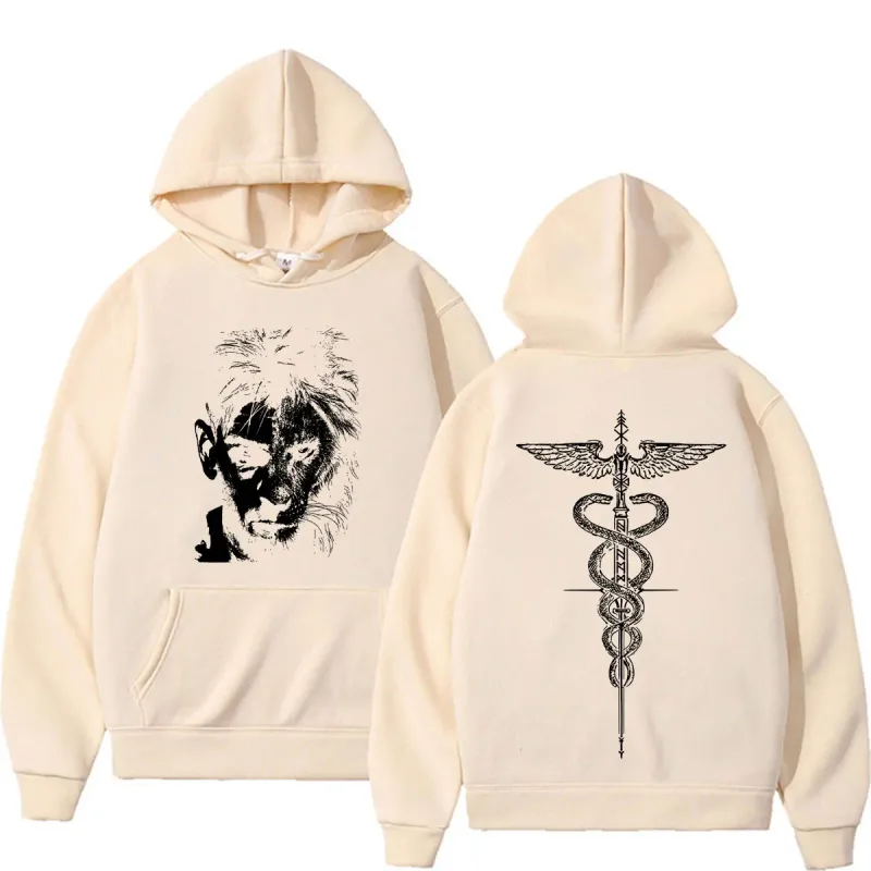 El Matador Ilia Topuria Tattoo Graphic Hoodies Men Women Harajuku Classic Gothic Sweatshirt Casual High Quality Oversized Hoodie — image 10