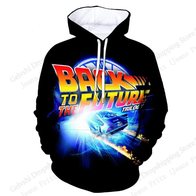 Movie Back To Future 3d Print Hoodie Men Women Fashion Hoodie Sweatshirt Outwear Coat Men Hoodies Winter Clothes Sportwear — image 4