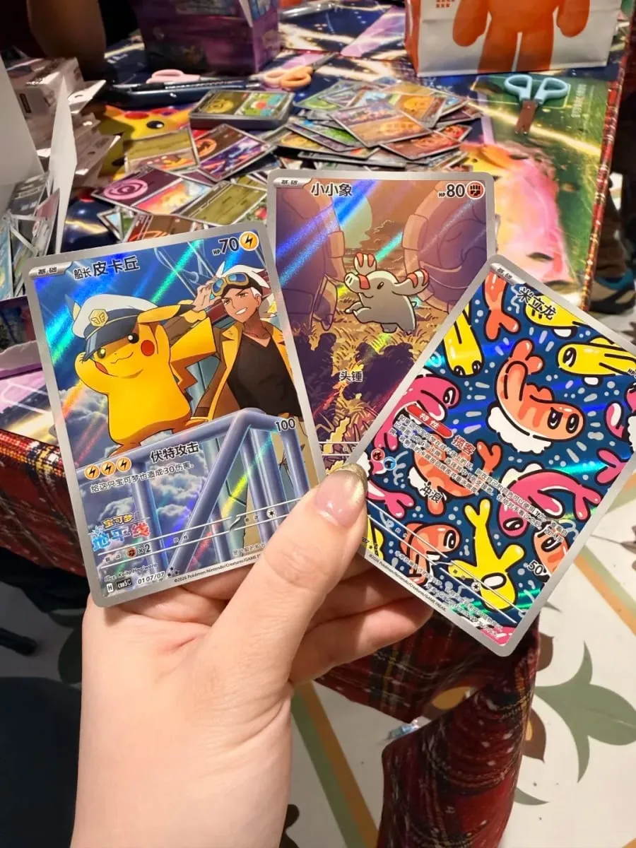 재고 있음 100% 오리지널 포켓몬 PTCG 카드 보석 팩 Vol 5 중국어 간체 Tcg Vol. 5 카드 게임 보석 팩 4 컬렉션 선물 상자