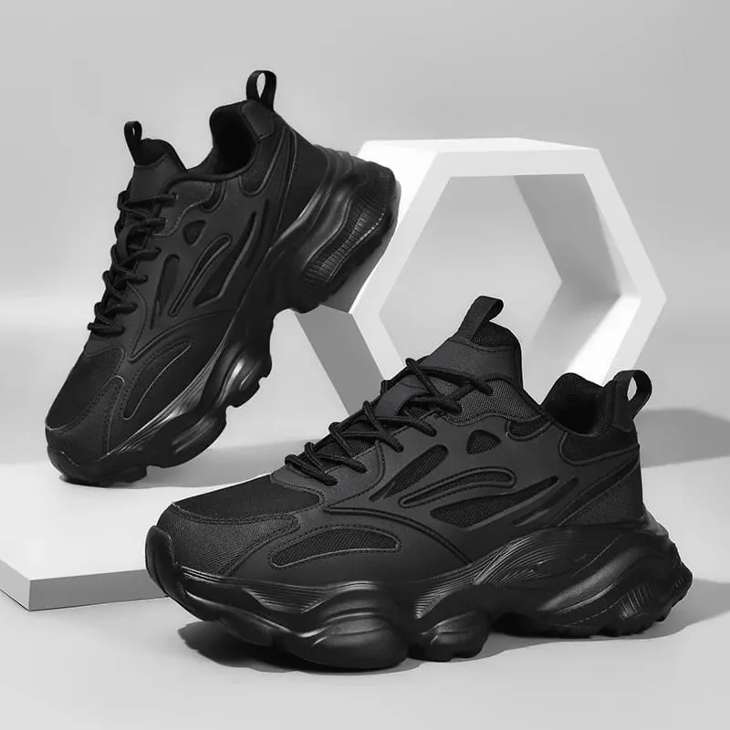High Quality Sport Walking Sneakers For Men Large Size 48 Athletic Men's Sneakers Black Platform Casual Basletball Running Shoes — image 6