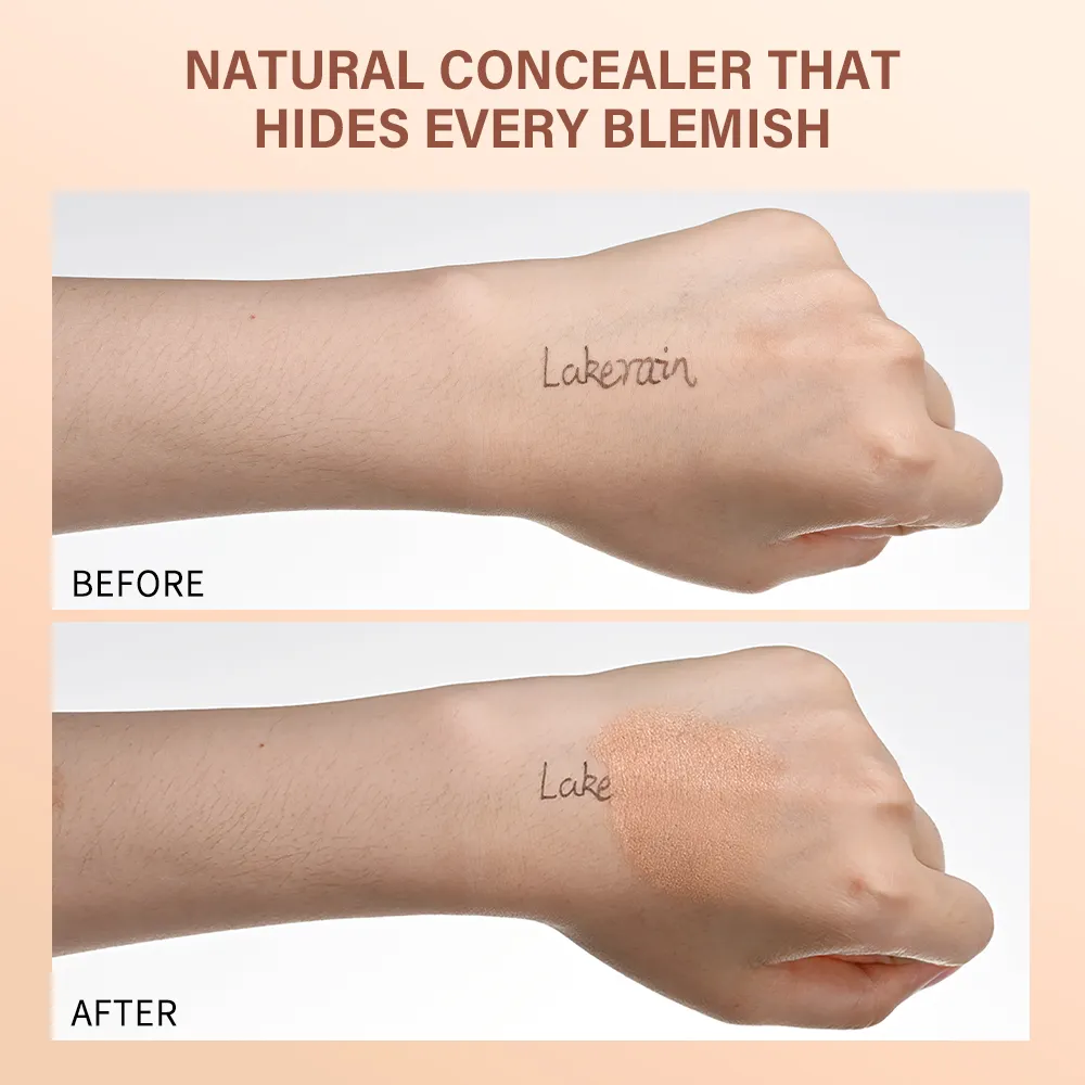 Lakerain sob o olho iluminador corretivo creme hidratante branqueador ocultando destacando cobertura correção de cor cosméticos — image 6