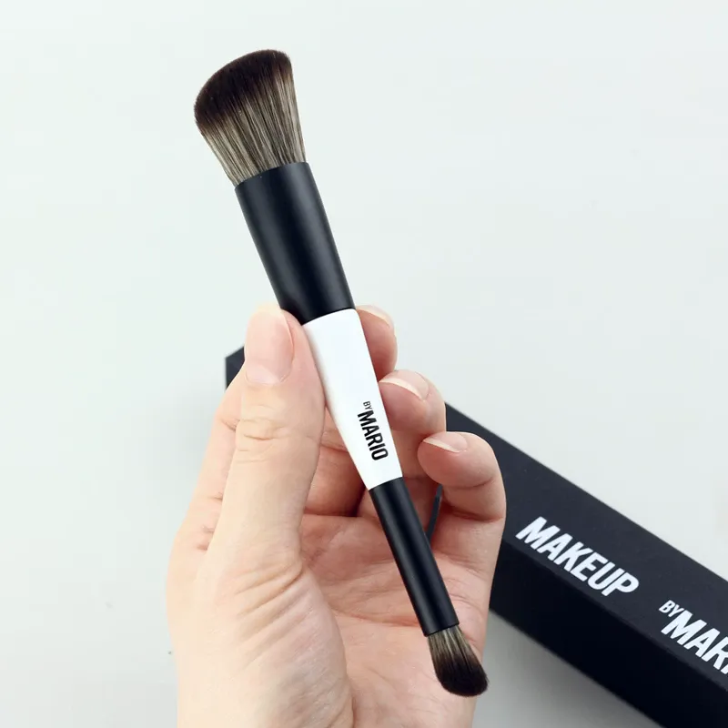 Dual Ended F4 Powder F1 Blush Contour F2 Makeup Brushes with Box Soft Mario Foundation Brush Professional Face Cosmetic Tool — image 4