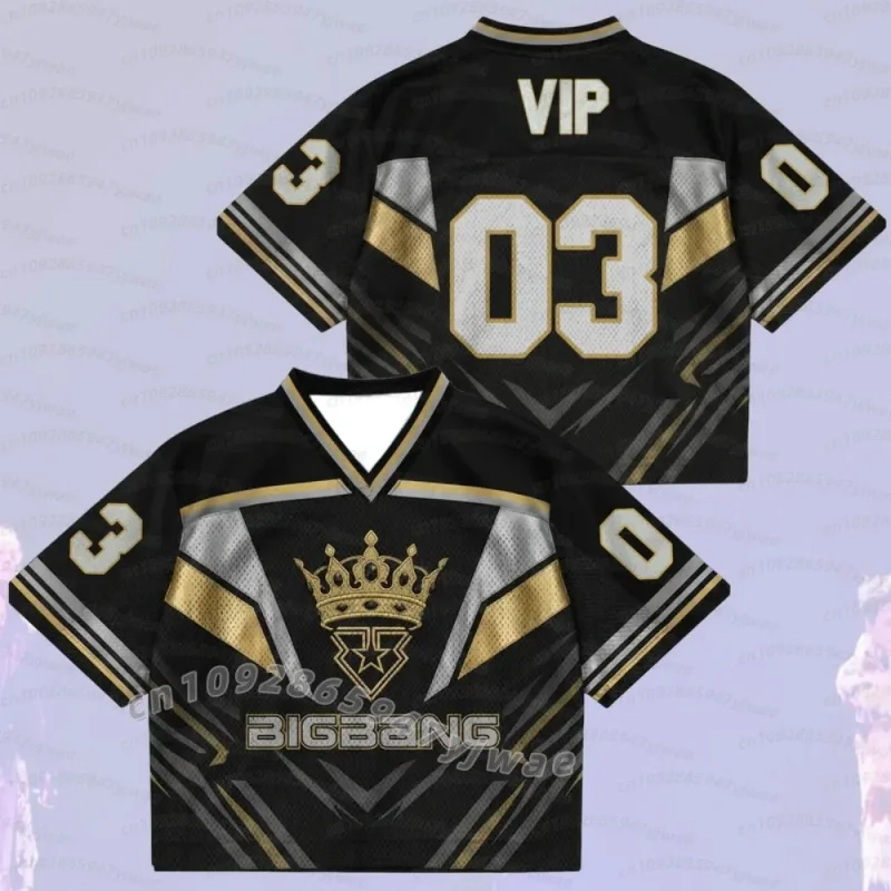 26 男性女性 Bigbang 2026 ワールドツアー混合メッシュジャージストリートコンサートファンジャージ Tシャツ半袖 Tシャツ男性パーカー — image 8