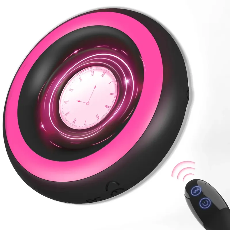 Penis Ring Cock Ring Erection Enhancing Vibrating Penis Ring Chastity Cage Stimulator Naantala ang Ejaculation Pang-adultong Sex Toys para sa Mga Lalaki