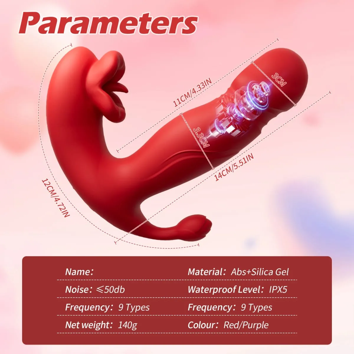 Luxurious Field 3 IN 1 APP Control Tongue licking Vibrator Dildo Sex Toys for Women G Spot Clitoral Stimulation Massager Adults