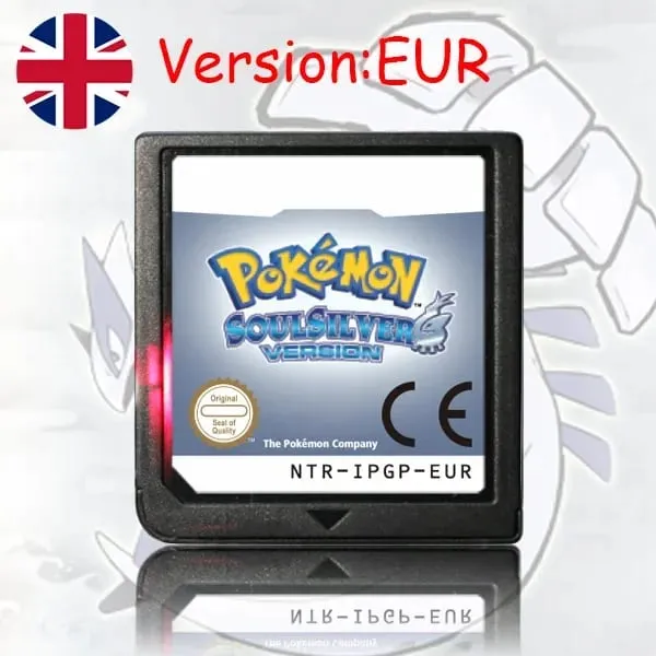 Pokemon Series DS Game Cartridge Diamond Platinum Pearl HeartGold SoulSilver Svart Vit Flerspråkig för NDS/2DS — image 13