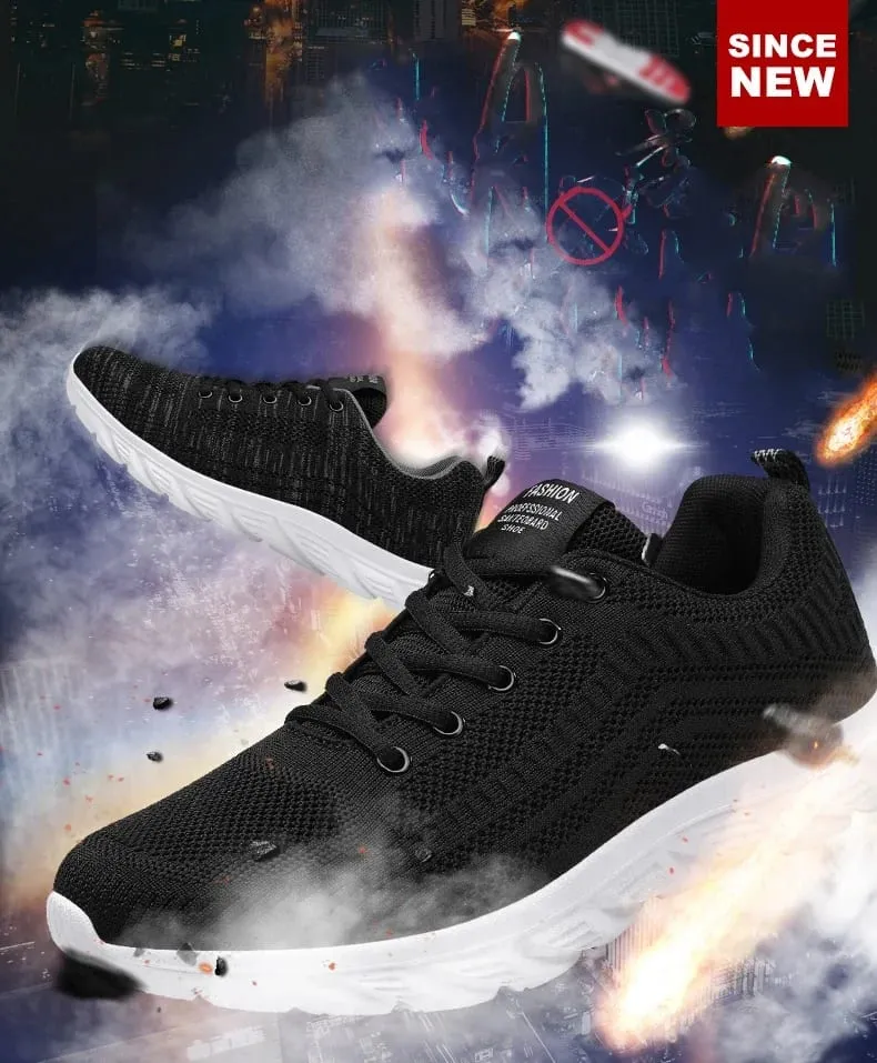 Men Running Shoes Comfortable Sport Shoes Men Trend Lightweight Walking Shoes Men's Sneakers Breathable Zapatillas Black 1 — image 9