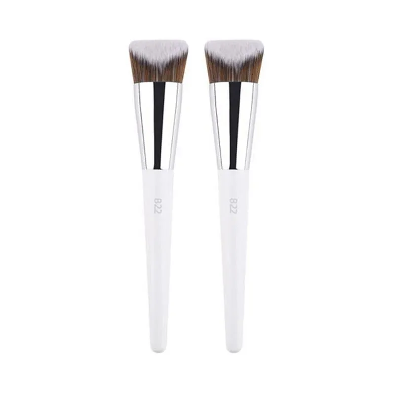 1pc White Powder Makeup Brushes 3D Liquid Foundation Base Make up Brush Eyeshadow blending Detail Face Eye Concealer Beauty tool