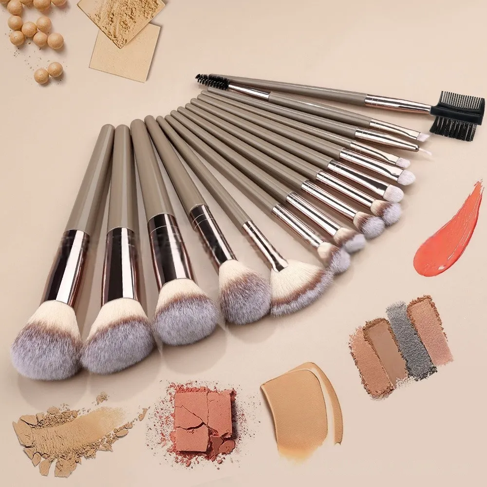 20Pcs Makeup Brushes Set Soft Synthetic Fiber Foundation Eyeshadow Blending Blush Powder Contour Beauty Tool — image 6