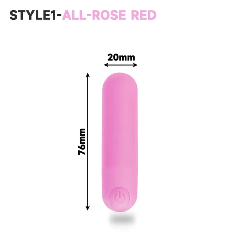 Uppladdningsbart minivibrerande ägg G-punkt klitorisleksak för flickor Vaginastimulator Mastubator Dildo Vibrator Sexleksaker för kvinnor — image 8