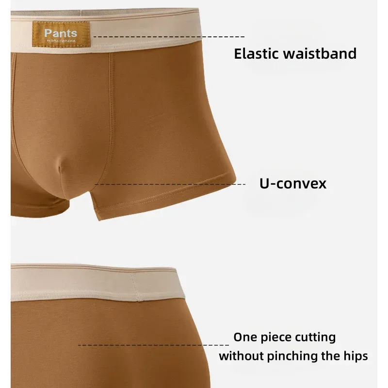 Cueca masculina de algodão boxershorts hombre calcinha homem respirável sexy esportes conforto boxers masculinos tamanho grande L-7XL — image 12