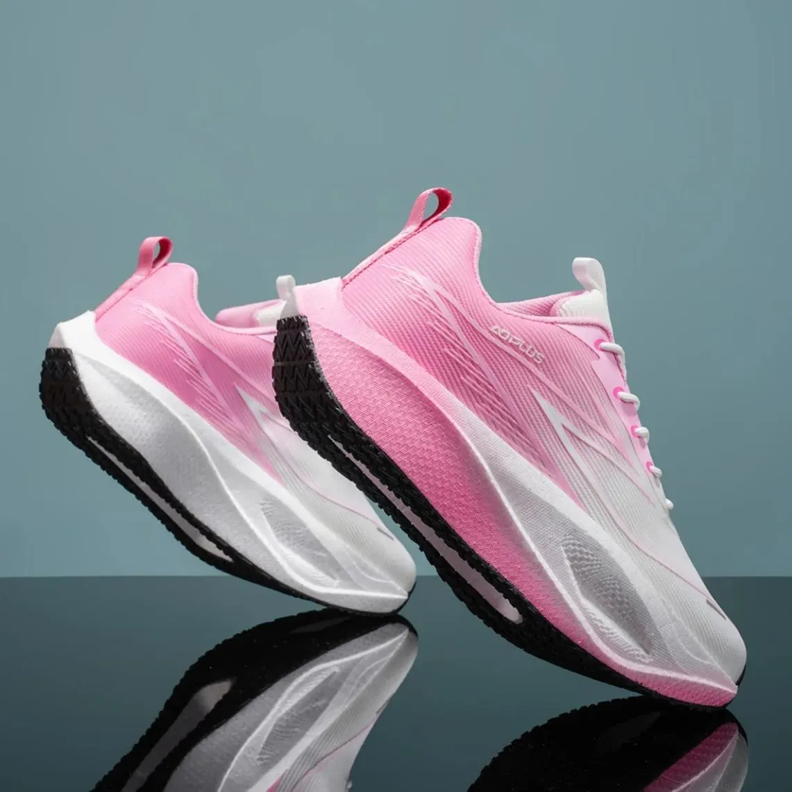 Men Women Carbon Plate Running Shoes Marathon Air Cushion Breathable Lightweight Athletic Walking Sports Sneakers — image 6