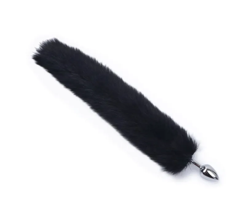 Rabbit Tail Fox Tail Anal Plug Metal Butt Plug Prostate Massager BDSM Cosplay Erotic Sex Toys For Women Couples Adults Sex Game — image 8