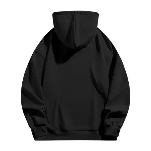 Unisex Alien and Bigfoot Campfire UFO Hoodie - Mysterious Creature Themed Sweater, Soft Breathable Cotton Blend Pullover with Kangaroo Pocket for Camping, Race Day and Mysterious Zoology Lovers (Black), Size S-XXXL, Lightweight — image 10