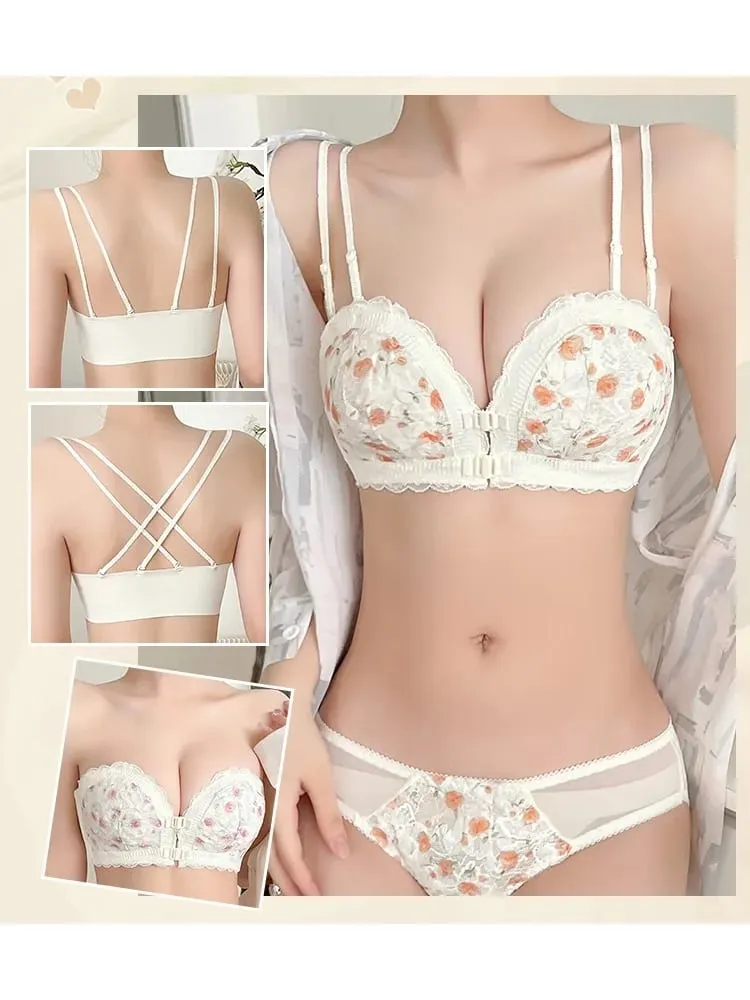 Japanischer Push-up-BH für kleine Brüste, trägerlos, rutschfest, unsichtbar, Wickel-Bralette, 2026, neues Design, Komfort-Dessous MOYISU — image 4