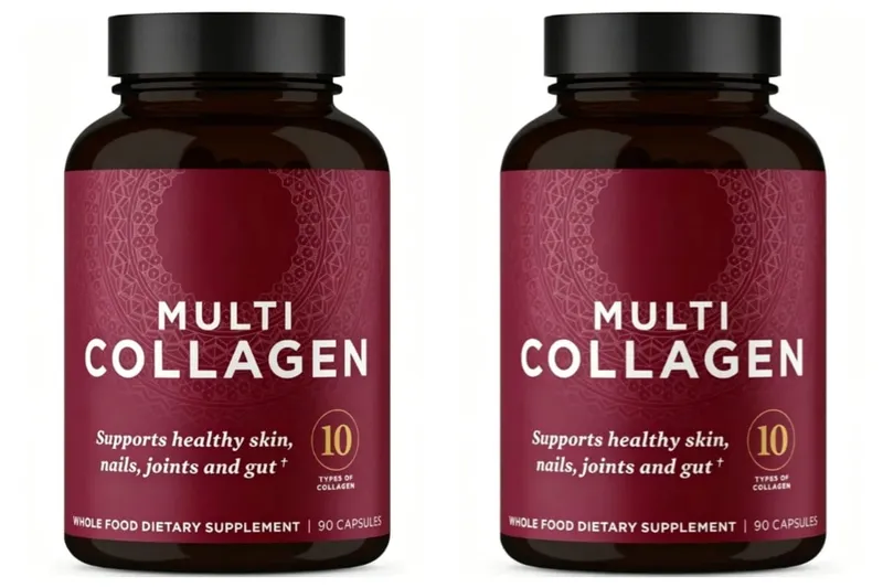 Collagen Pills Hydrolyzed Multi Collagen Supplement Supports Healthy Skin and Nails Gut Health and Joints 90 Capsules — image 8