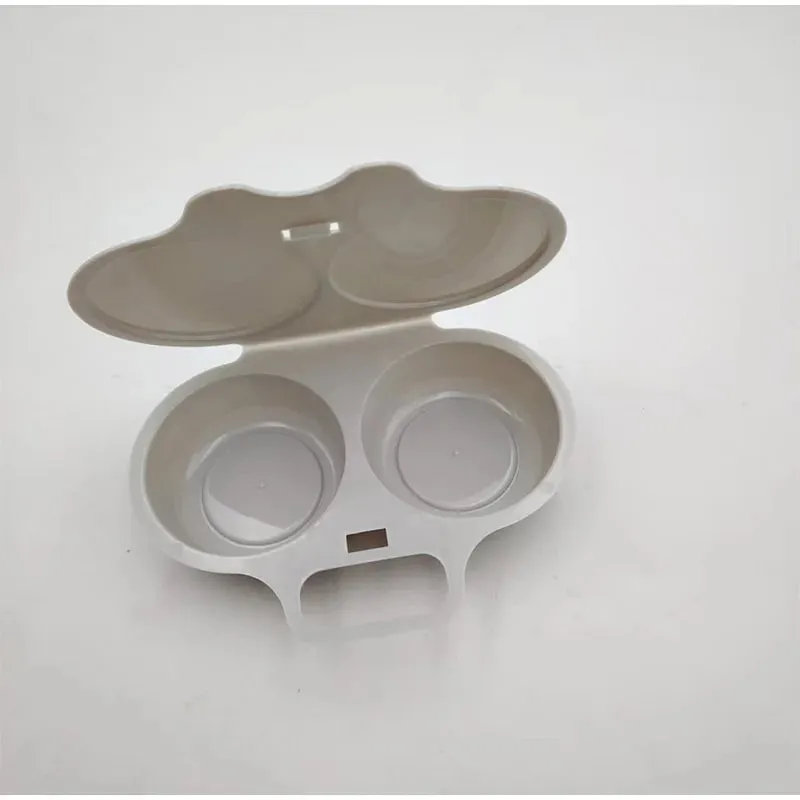 Plastic Microwave Oven Egg Cooking Mold Kitchen Cooking Mold Egg Poacher Kitchen Gadgets Fried Egg Tool Cute Diy Toast Bread — image 5