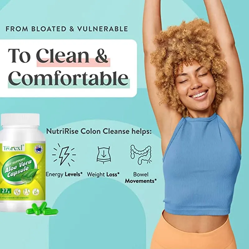 Produkty na hubnutí pro muže a ženy Aloe Vera Veganské kapsle na snížení chuti k jídlu — image 5